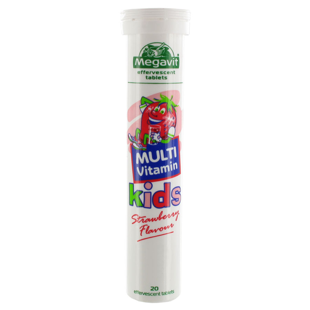 MEGAVIT MULTIVITAMINS FOR KIDS 20 EFF TABS